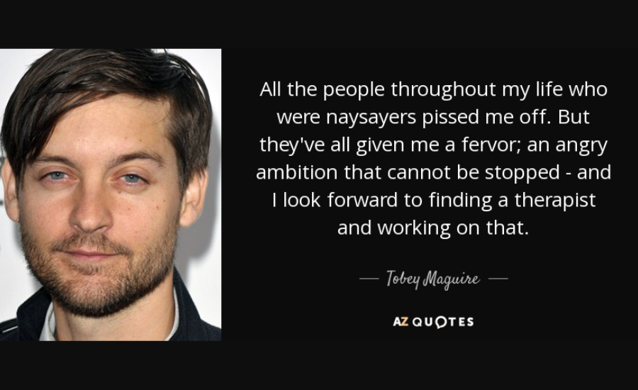 Tobey Maguire's Famous Quotes