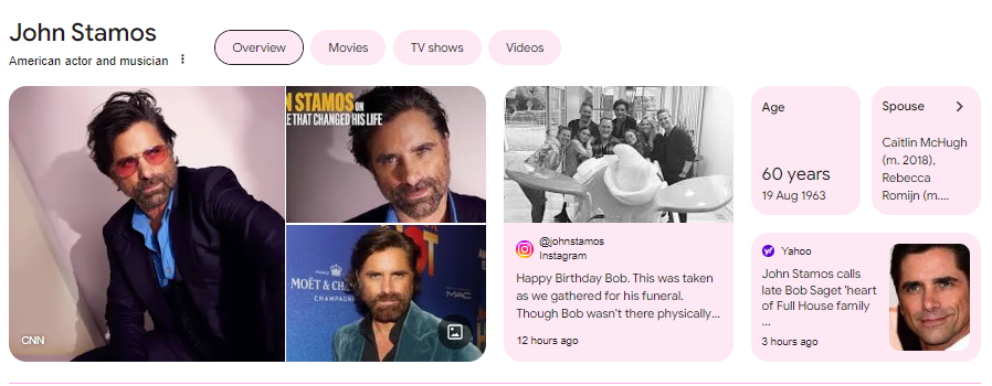 John Stamos Age